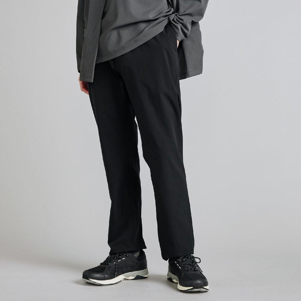 Lifestyle Wear BUDDY Water Repellent Stretch Straight Pants Water Repellent Stretch D2MFD137 Black M [Mizuno] [Unisex] Men's