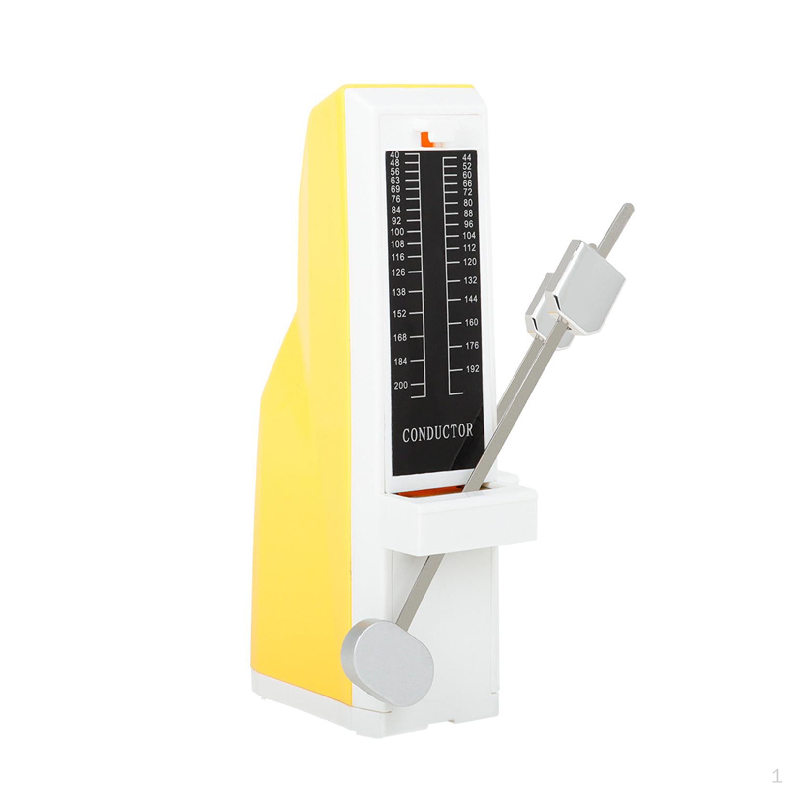 

Механический метроном Универсальный Регулируемая скорость удара Высокая точность Профессиональный