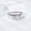 1 Carat DH Color Moissanite Diamond Man Ring Luxury Wedding Engagement Ring S925 Silver Fine Jewelry