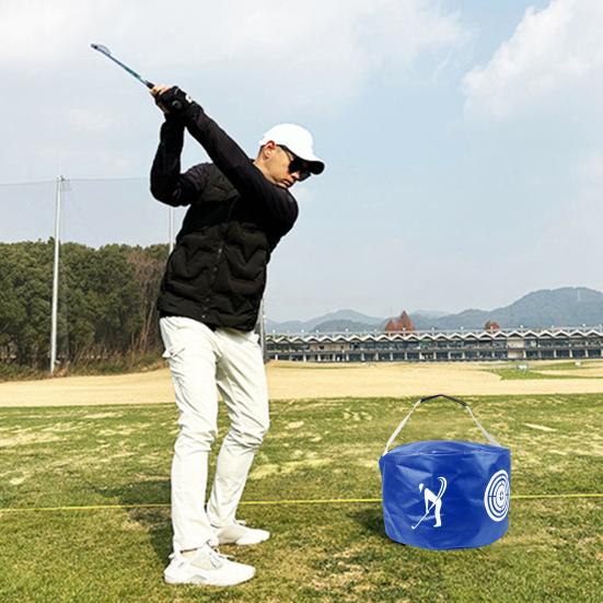 Golf Darbe Çantası Taşınabilir Güç Vuruş Çantası Darbe Pozisyonu Eğitmeni için Sessiz Su Geçirmez Golf Vuruş Eğitim Yardımı