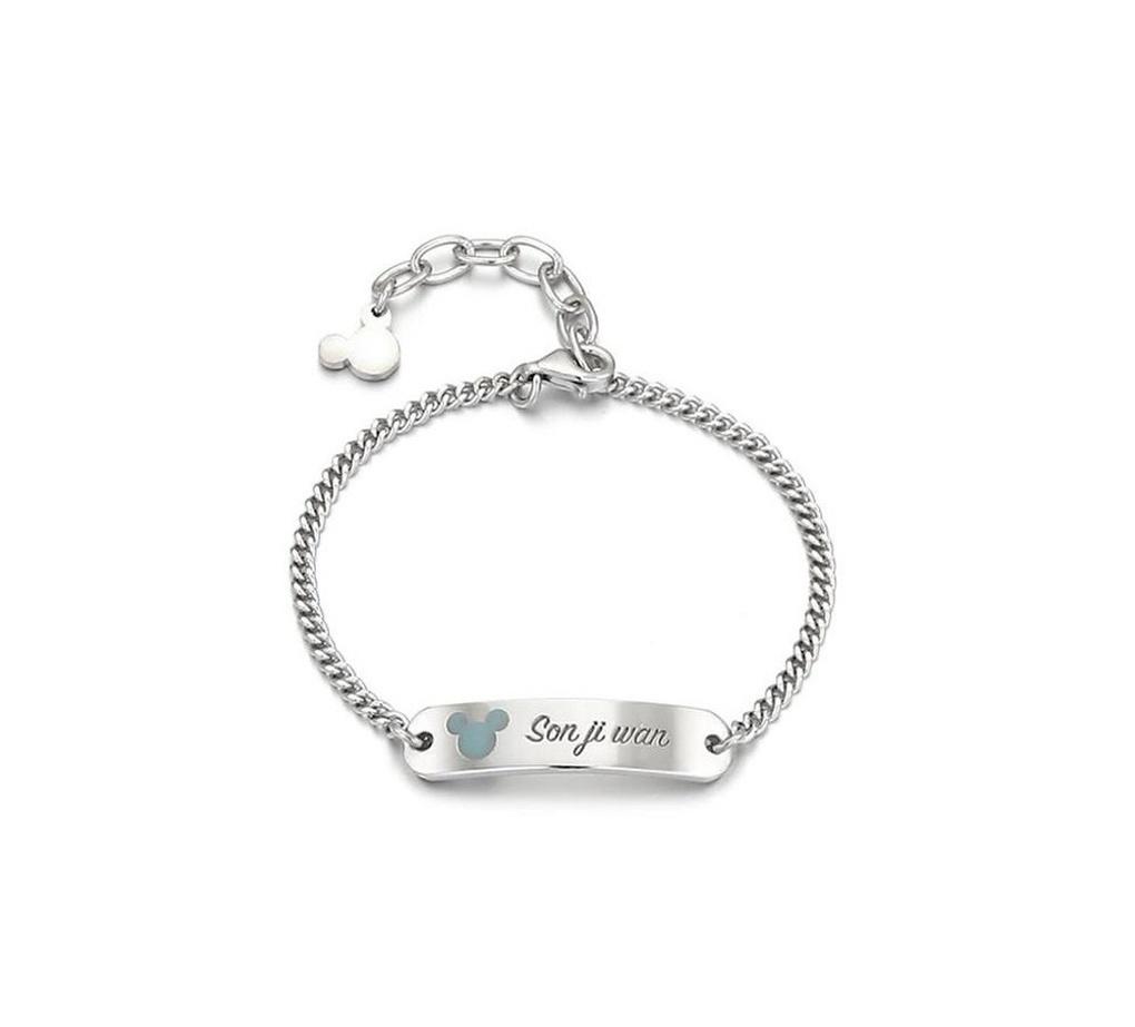 

LLOYD Flat Engraved Silver Bracelet LWS18005S_ Basic Silver