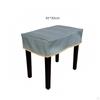 Piano Bench Cover WaterResistant Tailored Easy to Wipe Clean 7535cm Dark Gray