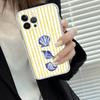 Marine Life Crabs Lobsters For IPhone 11 12 13 14 15 16 17 Pro Max Plus Air Transparent Clear Shockproof Case