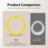 2pcs O-Ring Toilet Canister Seal Soft Silicone Canister Flush Valve Seal  Home Improvement
