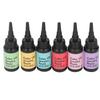 6Pcs 10ml UV Resin Easy Operation Quick Curing Bright Vivid Color Widely Used UV Epoxy Resin for