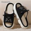 Fashion Casual Platform Women's Slippers Home Spring Autumn Cute Cartoon Cat Shoes Girl Fashion Indoor Outdoor Footwear Lightweight
