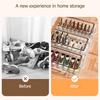 PVC Shoe Storage Box Waterproof Foldable Shoe Rack Dustproof Dormitory Bed Bottom PVC Transparent thickenedSneaker Container