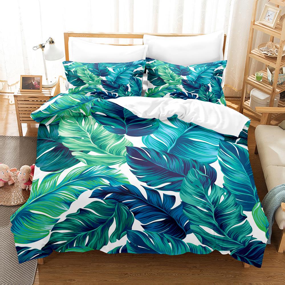 

3D The Fresh Summer Bedding Sets Duvet Cover Set With Pillowcase Twin Full Queen King Bedclothes Bed Linen EU single(135x200cm)
