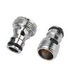Adaptador Universal Conector para Torneira de Cozinha, Adaptador para Mangueira de Misturador, Conexões para Marcenaria, Rosca Fêmea/Macho de 1/2" 3/4"