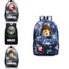 Roblox Pattern Kids Schoolbag Backpack With Starry Background And Large Capacity