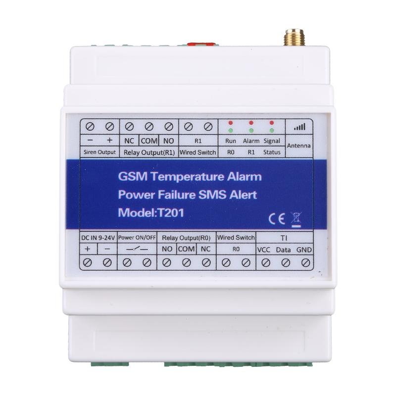 Durable GSM 3G 4G Temperature Power Status Monitoring Relay T201 for Remote Monitoring Site Temp Power Failure SMS Alert
