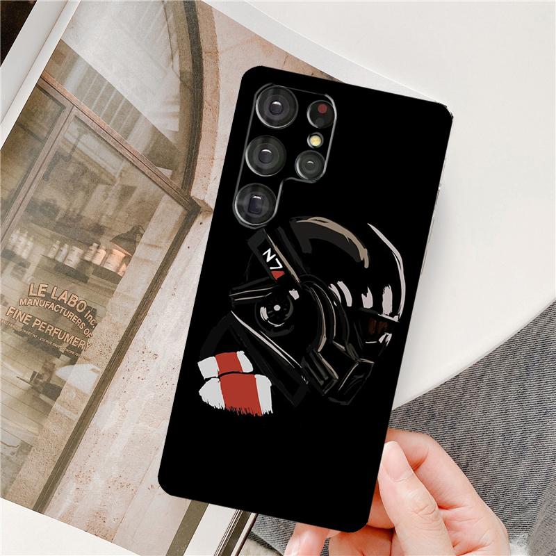 N7 Mass Effect Phone Case For Samsung Galaxy S25 Ultra S9 S10 S20 FE S21 S22 S23 Plus S24 Ultra Full Cover