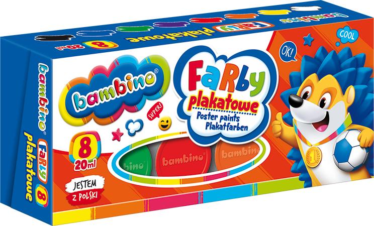 St. Majewski Bambino Poster Paints 8 colors for creative adventures