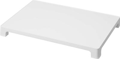 Yamazaki Magnetic Delivery X D30 X X Tower Delivery Tray with Message 6115 Tray, White, Approx. W42.2 H4.2cm (Top Panel Approx. W41.2 D29cm), Label,