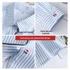 Women's Striped Professional Long-Sleeve Blouse