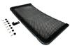 Mesh pocket elastic organizer with hook for wall 41.5 x 21.5