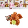 Adorable Capybara Plush Keychain With Flapping Wings Soft Pp Cotton Stuffed Animal