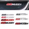 1Pc 3D Metal Mugen Logo Car Emblem Rear Trunk Front Grill Badge For Civic Accord 7 Type R FN2 FK8 Fit Jazz RS CRX Auto Sticker