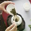 Coffee and tea tools ceramic tea scoops ceramic accessories chinese kung fu tea