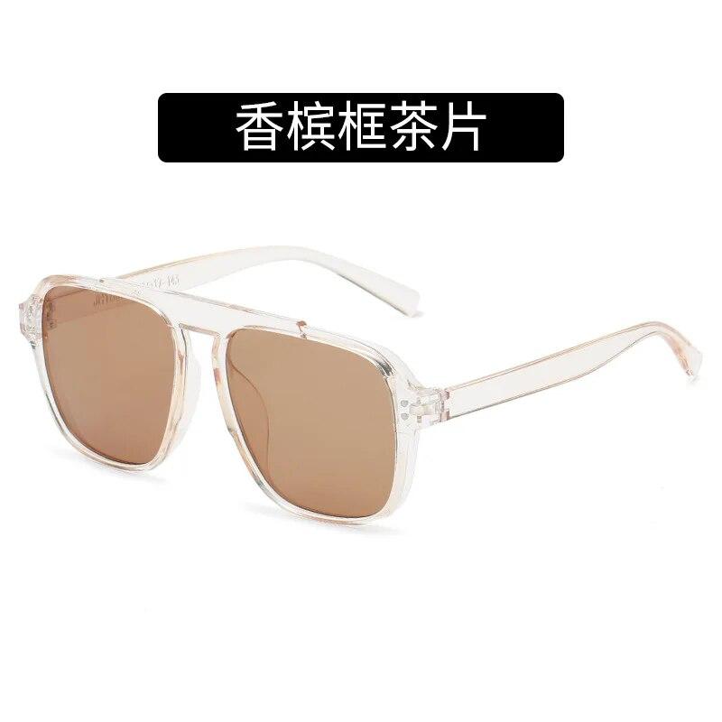 

Новые квадратные солнцезащитные очки женские винтажные женские солнцезащитные очки прозрачные женские очки в стиле хип-хоп мужские Óculos UV400 унисекс