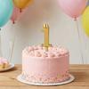 Elegant Gold Number Candle Holders Cake Toppers Decorations For Birthday Parties And Significant Gatherings