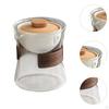 Glass Teapot Blooming & Loose Leaf Dinnerware Removable Portable Tea Kettle Gong Fu