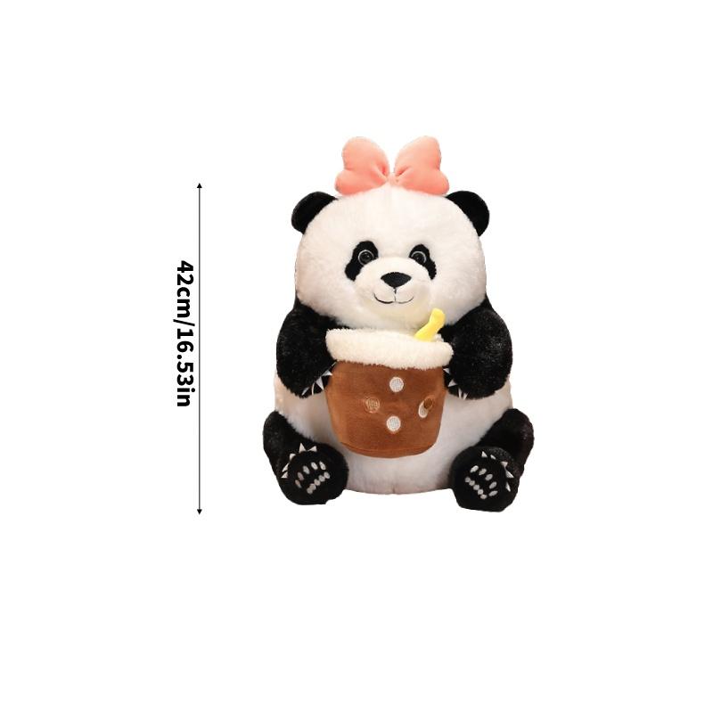 Adorable Panda Plush Toy Realistic And Soft Stuffed Animal For Kids And Adults Perfect Birthday Gift For Girlfriend