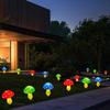 Solar Mushroom Lawn String Lights
