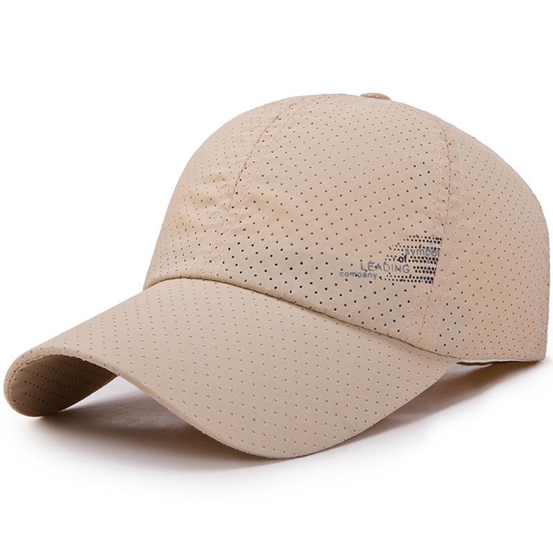 Unisex Quick-Dry Mesh Sun Protection Hat - Breathable, Lightweight Baseball Cap for Spring, Summer & Autumn