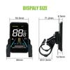 Electric Bike Colorful Display Screen Meter No. 2 Protocols YL81F 36V 48V 52V 72V Speed Controller Panel