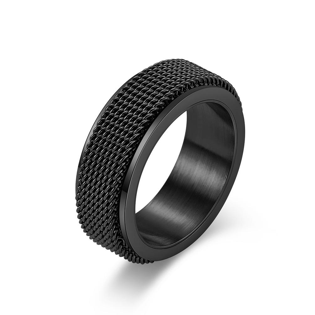Fashionable New Rotatable Braided Couple Rings