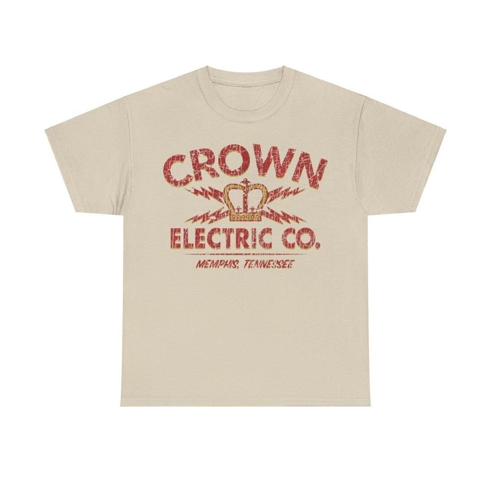 

Crown Electric Company 1953 Memphis Tennessee Distressed Print T-shirt 3XL
