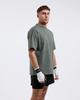 BOXRAW Lineal Oversized T-Shirt - Men'S M Bxrw-U-Linot [Green]
