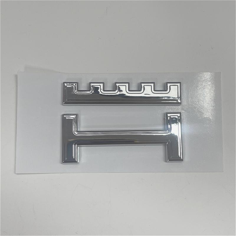 Car ABS Rear Trunk Letters Words Logo Badge Emblem Decals Sticker For A8 2022 2023 2024 Parts Accessories