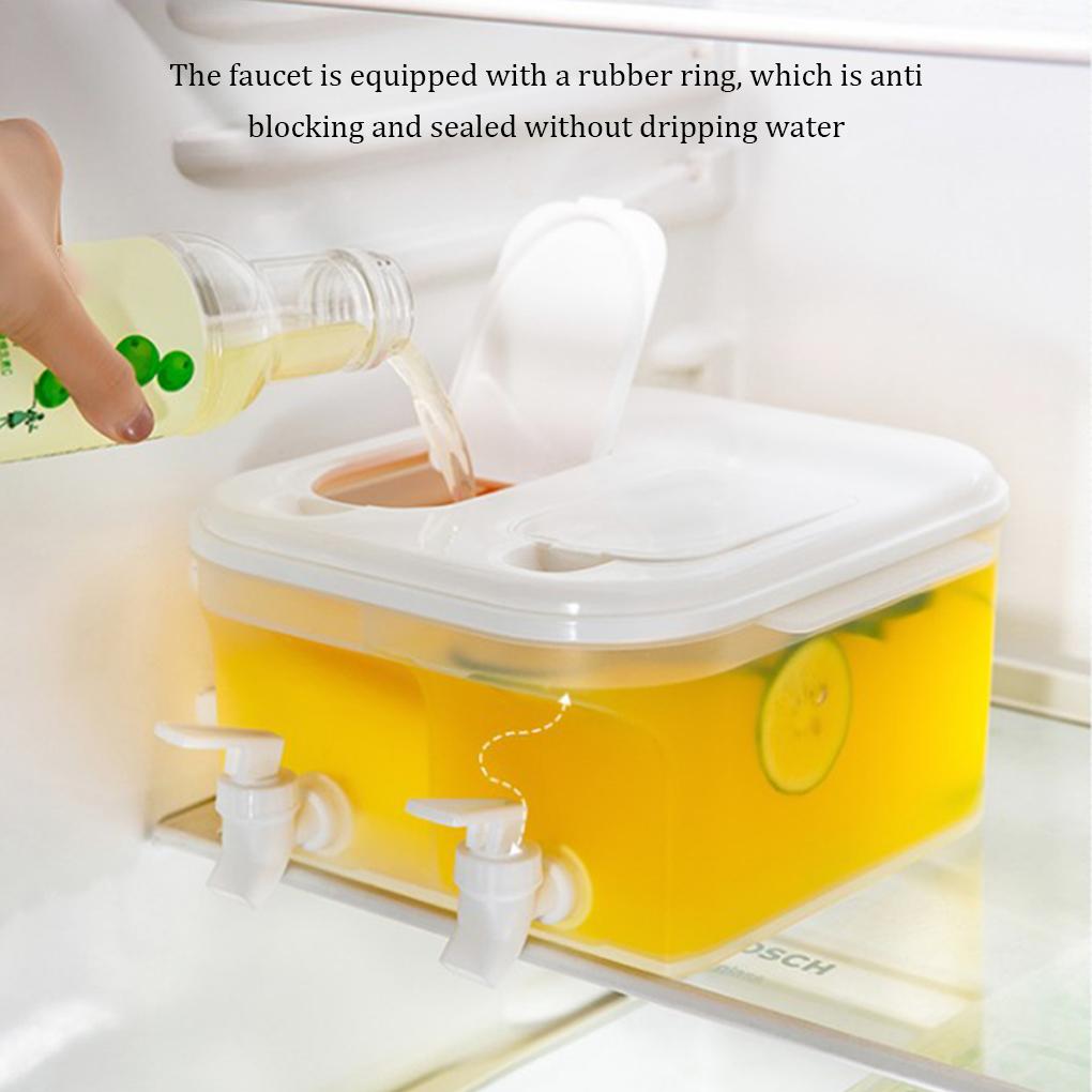 White Household Filtered Cold Water Kettle Convenient and Reliable Perfect for The Fridge Kettle Refrigerator With