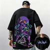 2026 Summer New Arrival Evangelion Pattern Street Style Print Shortsleeve Tshirt Y2k Style Suitable For Both Men And Women