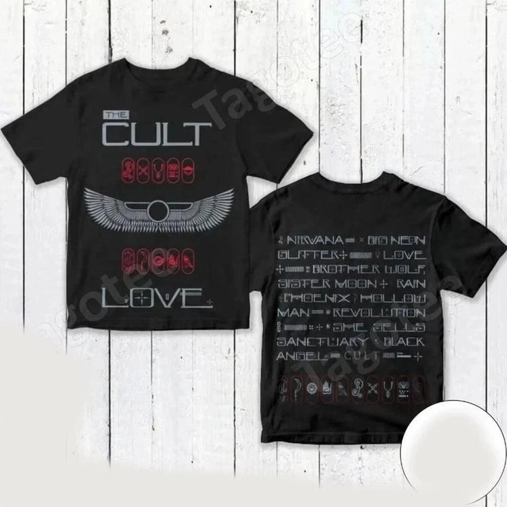 Tričko s 3D potiskem Cult Love Album Cover Unisex