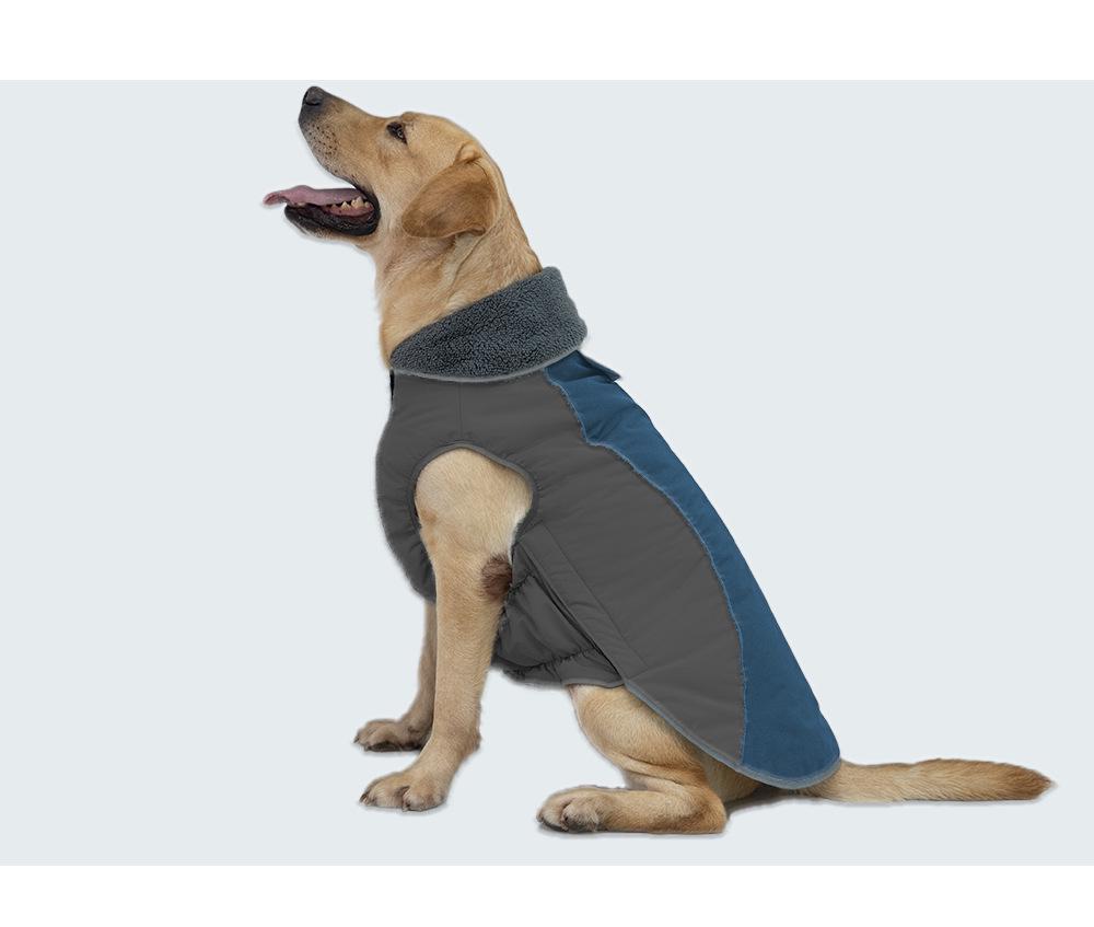 Dog Autumn/Winter Warm Cotton Clothes - Trendy Colors