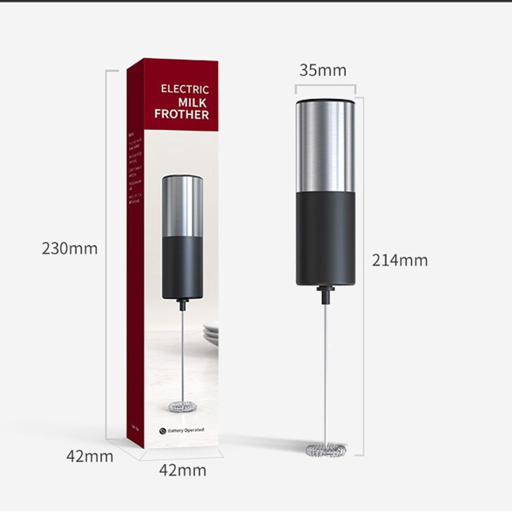 

Бытовой Маленький Электрический Молоковзбиватель, Ручной Молоковзбиватель, Умный Молоковзбиватель для Кофе, Электрический Венчик для Яиц, Кухонный Инструмент серебряный