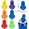 6 Pezzi Apriscatole Colorato Sigillante Facile Anti Polvere Apriscatole in Plastica Tappo Protettivo per Lattine di Bevande Soda Birra Cola Accessori da Cucina