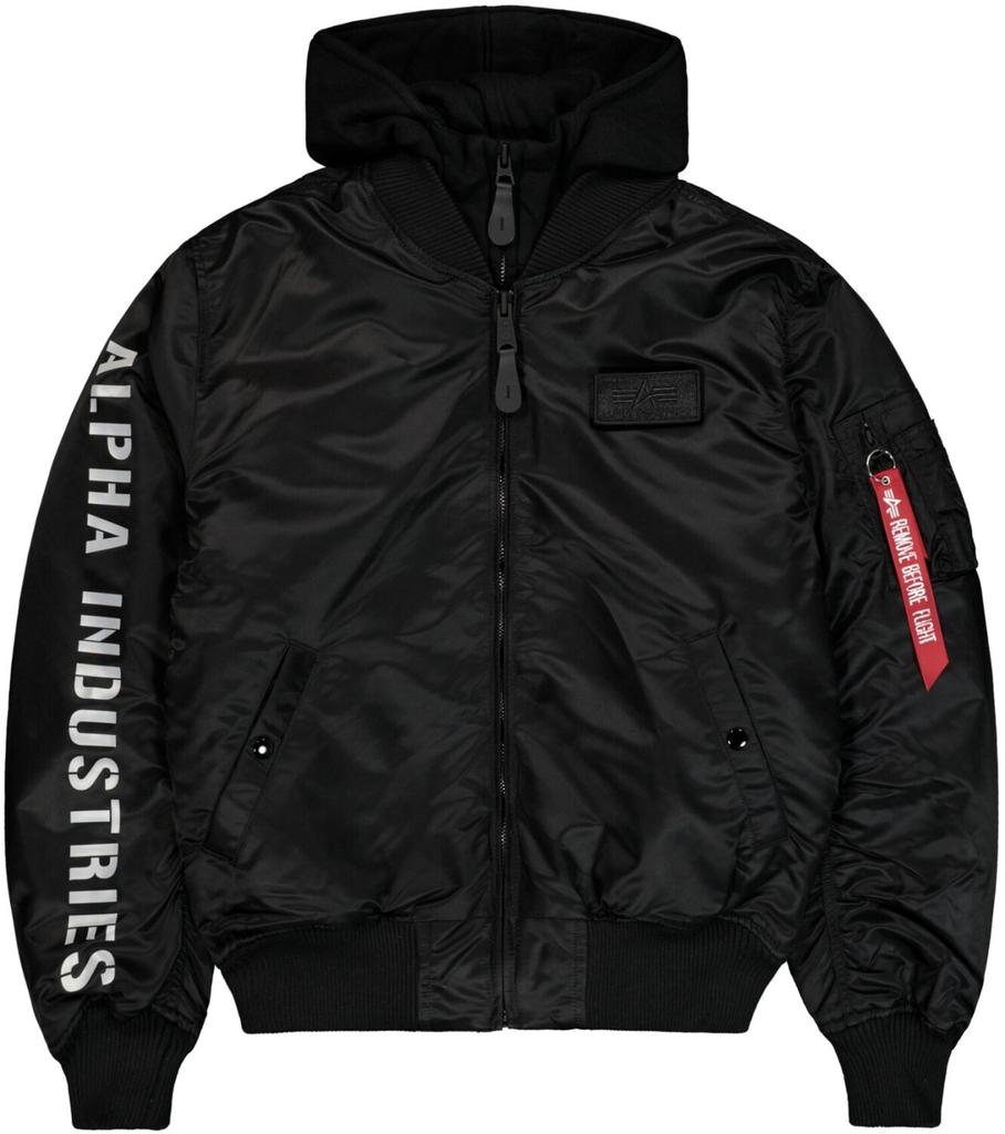 Winter Jacket Alpha Industries MA-1 D-Tec SE (133104) (133104-285) Black/reflective