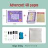 Penmanship & Logic Puzzle Calligraphy Practice Workbook for Early Education