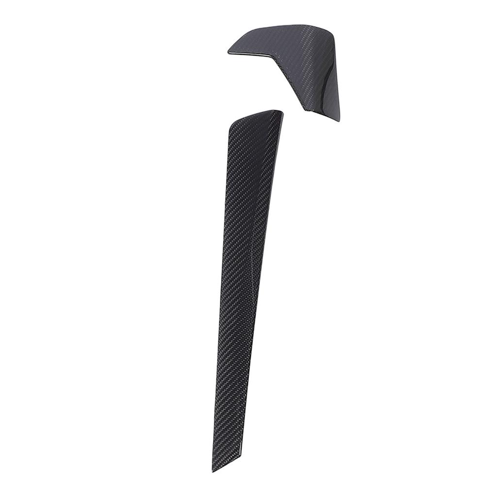 2Pcs Car Dashboard Panel Trim Strip Cover Carbon Fiber Center Console Dashboard Panel Decorative Strip for 3 Series M3