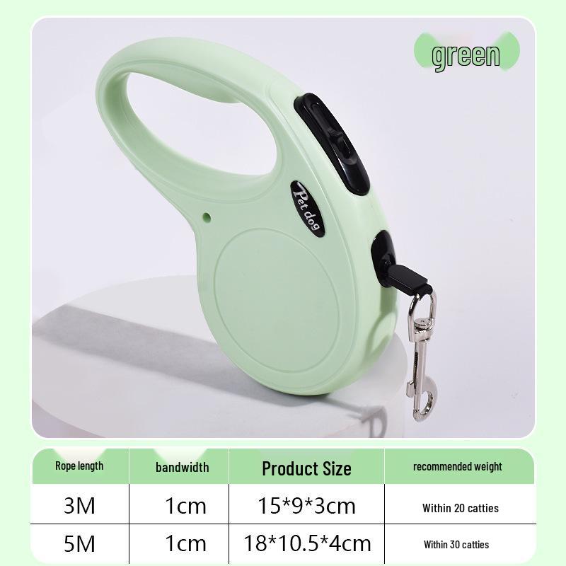 Automatic Retractable Dog Leash for Small To Large Breeds