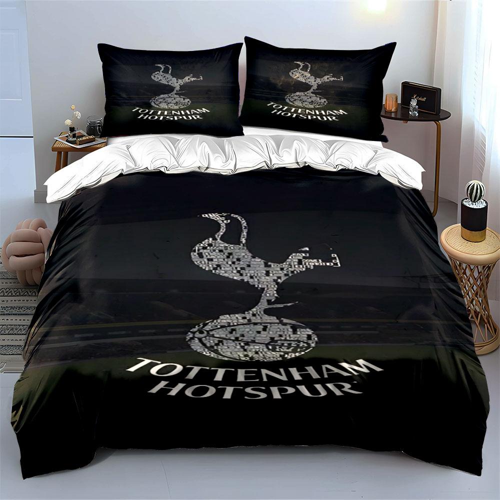 Haan, bal, "Tottenham Hotspur". Beddengoedsets Dekbedovertreksets Dekbedovertrekken Kussenslopen(1 * Dekbedovertrek 2 * Kussenslopen zonder dekbedvulling)