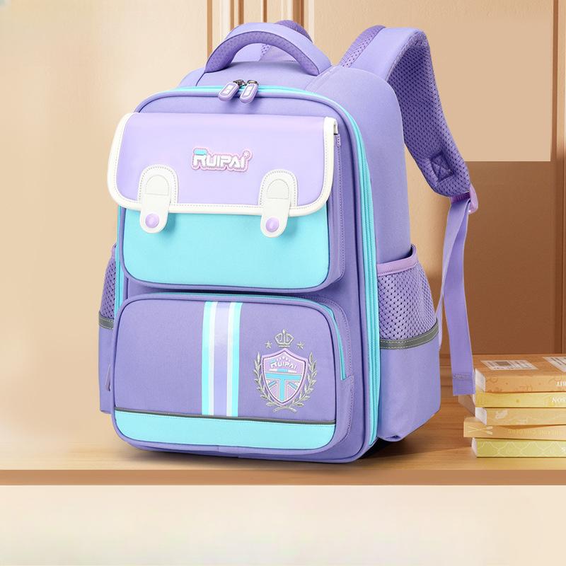 

Children s Schoolbags with Reduced Burden and Large Capacity, Featuring Cartoons for Primary School Boys and Girls