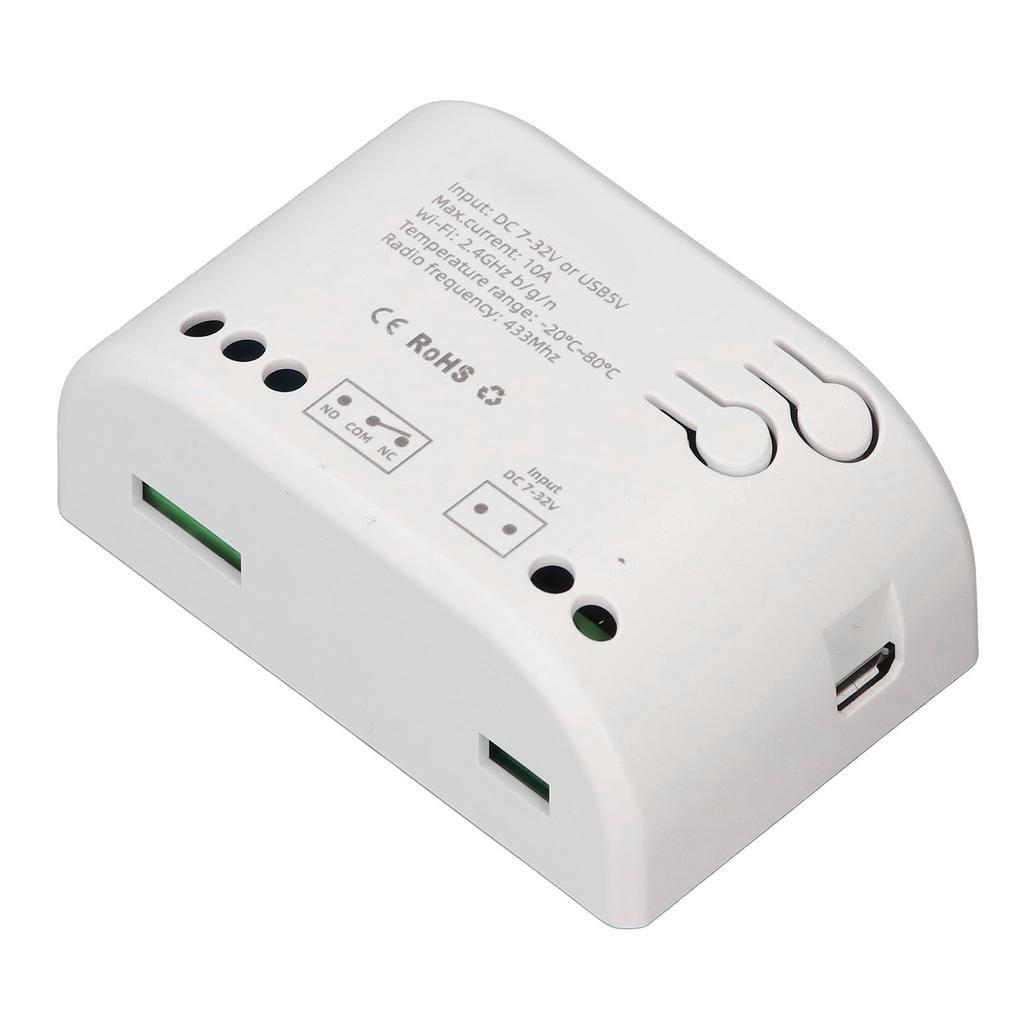 WiFi Relais Intelligenter Momentan-Wippschalter 7-32V für EWeLink App Steuerung Smart Home
