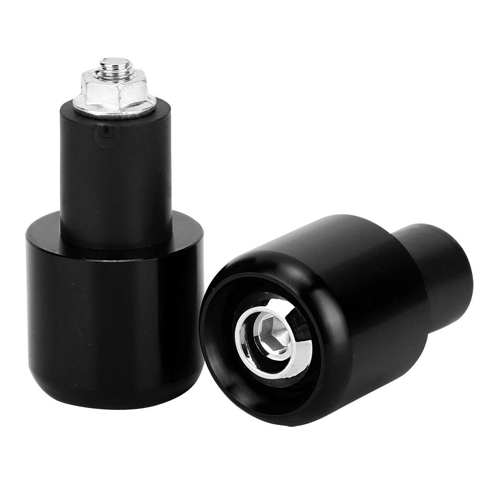 2 stk Motorsykkel Modifikasjonstilbehør Styreendeplugg for 22 mm Diameter Styre