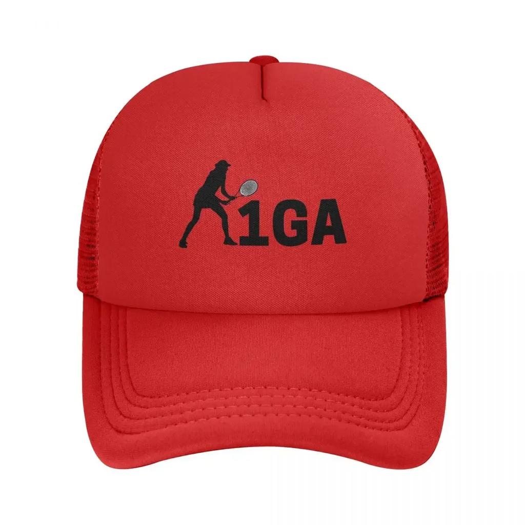 Iga Swiatek 1GA Iga Swiatek Team Mesh Baseball Caps Snapback Fashion Baseball Hats Breathable Casual Casquette Outdoor Unisex