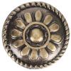10 Set Antique Brass Furniture Handle Solid Round Cabinet Handle  Furniture Accessories